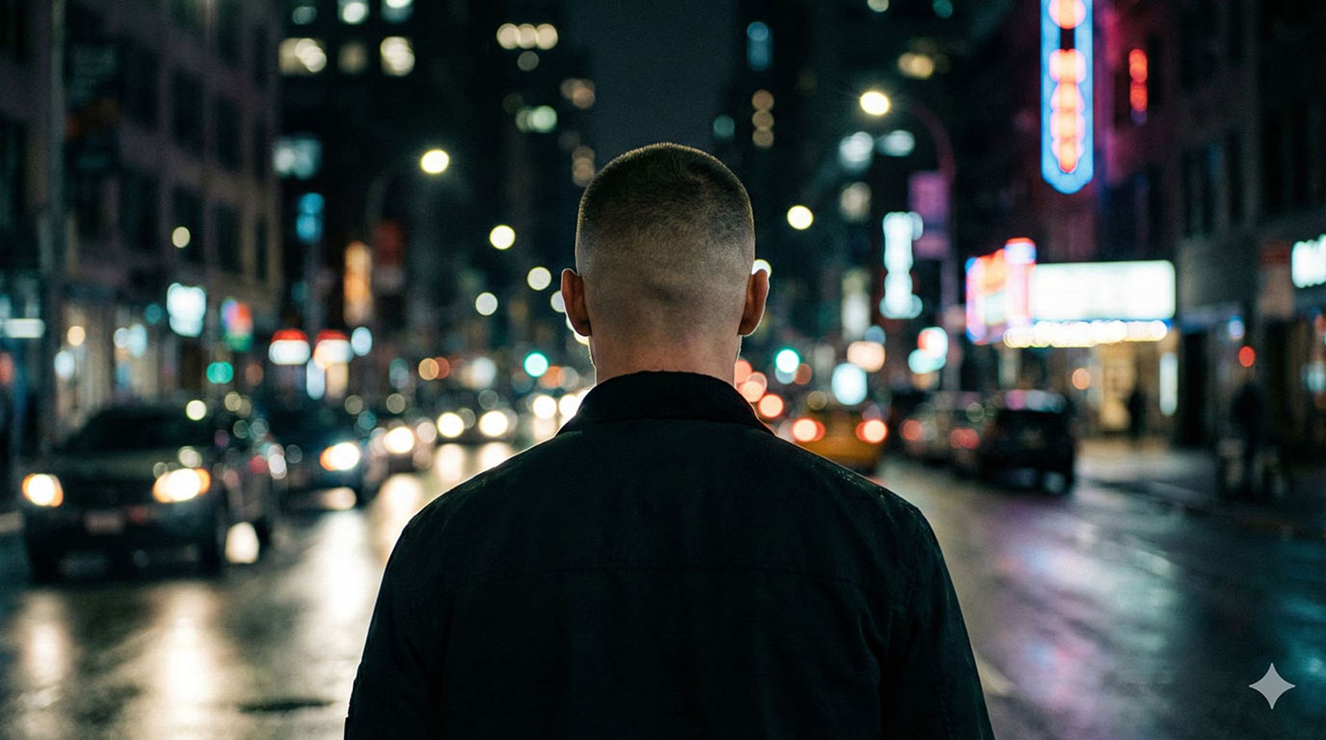 Buzz Cut hairstyle hero background