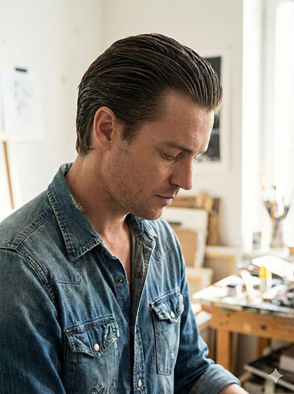 Slick Back example result